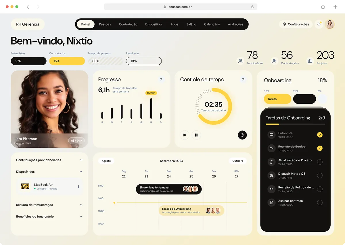 Template RH Gerencia preview